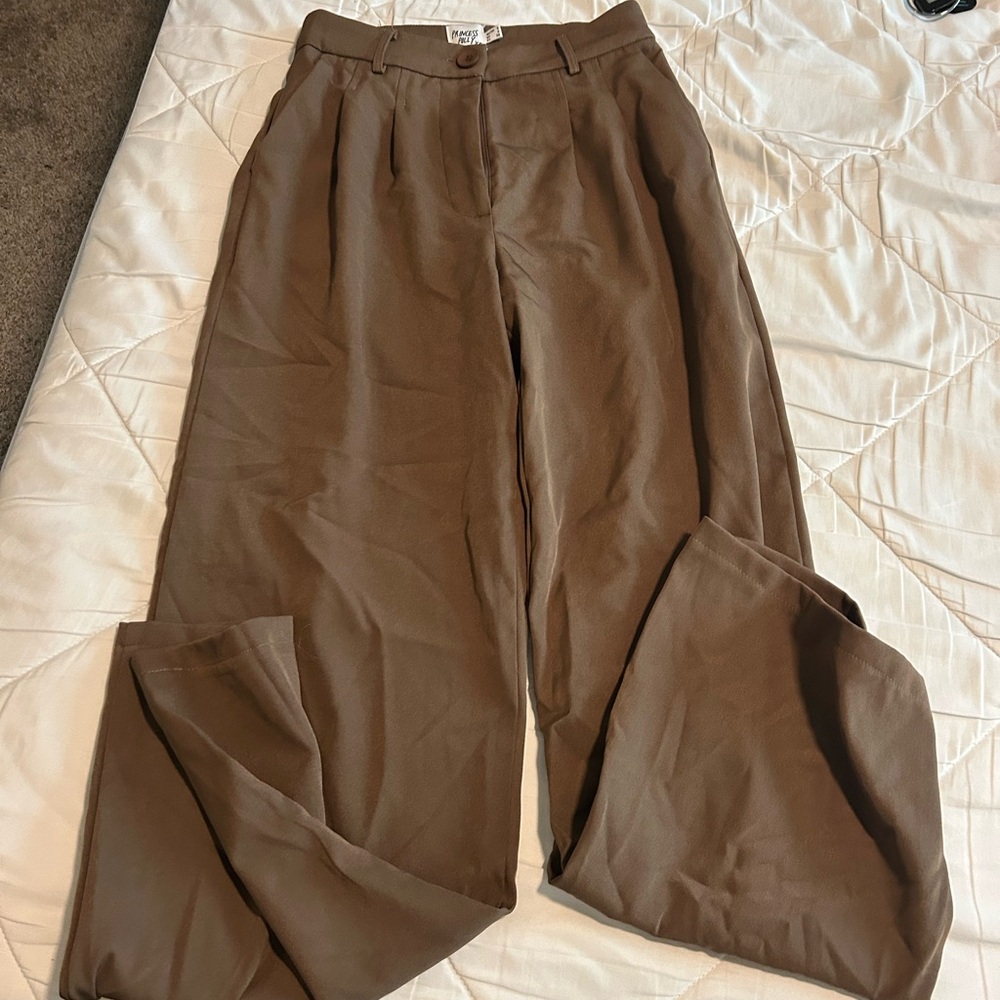 Princess Polly Women’s Tan Dress Pants